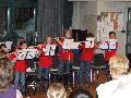 Vorspiel der Schülerkapelle – Weihnachten 2010 – Foto 6